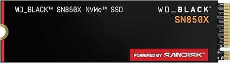 WD Black SN850X 1TB NVMe